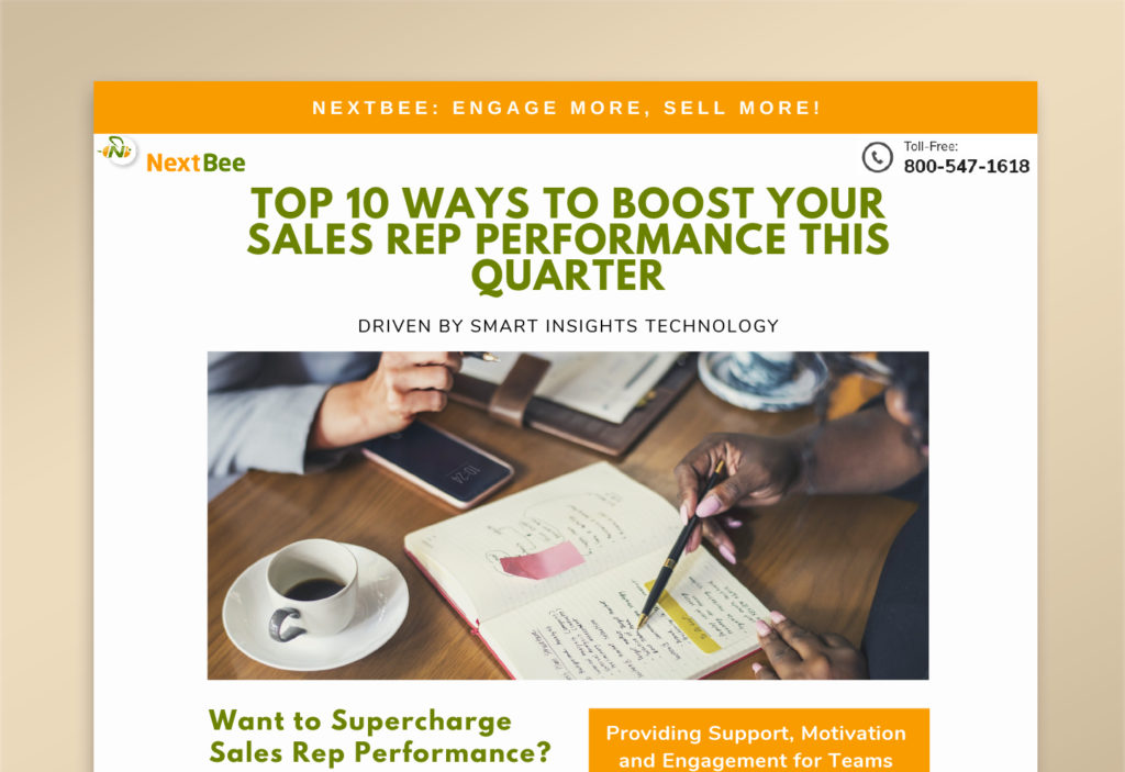 Top 10 Ways to Boost Your Sales Rep Performance This Quarter