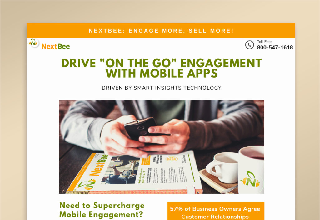 On the Go Engagement with Mobile Apps