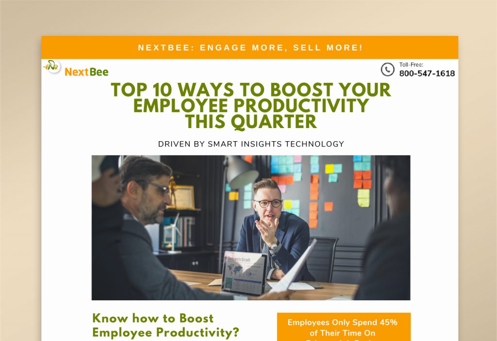 10 Ways to Boost Your Employee Productivity This Quarter